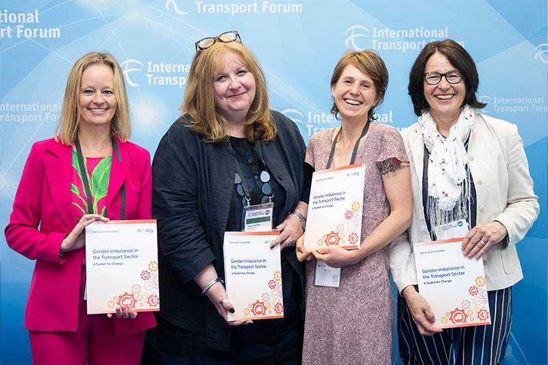 The report 'Gender imbalance in the transport sector: A toolkit for change' built a comprehensive global analysis of employment practices and women’s lived experiences working in the sector.